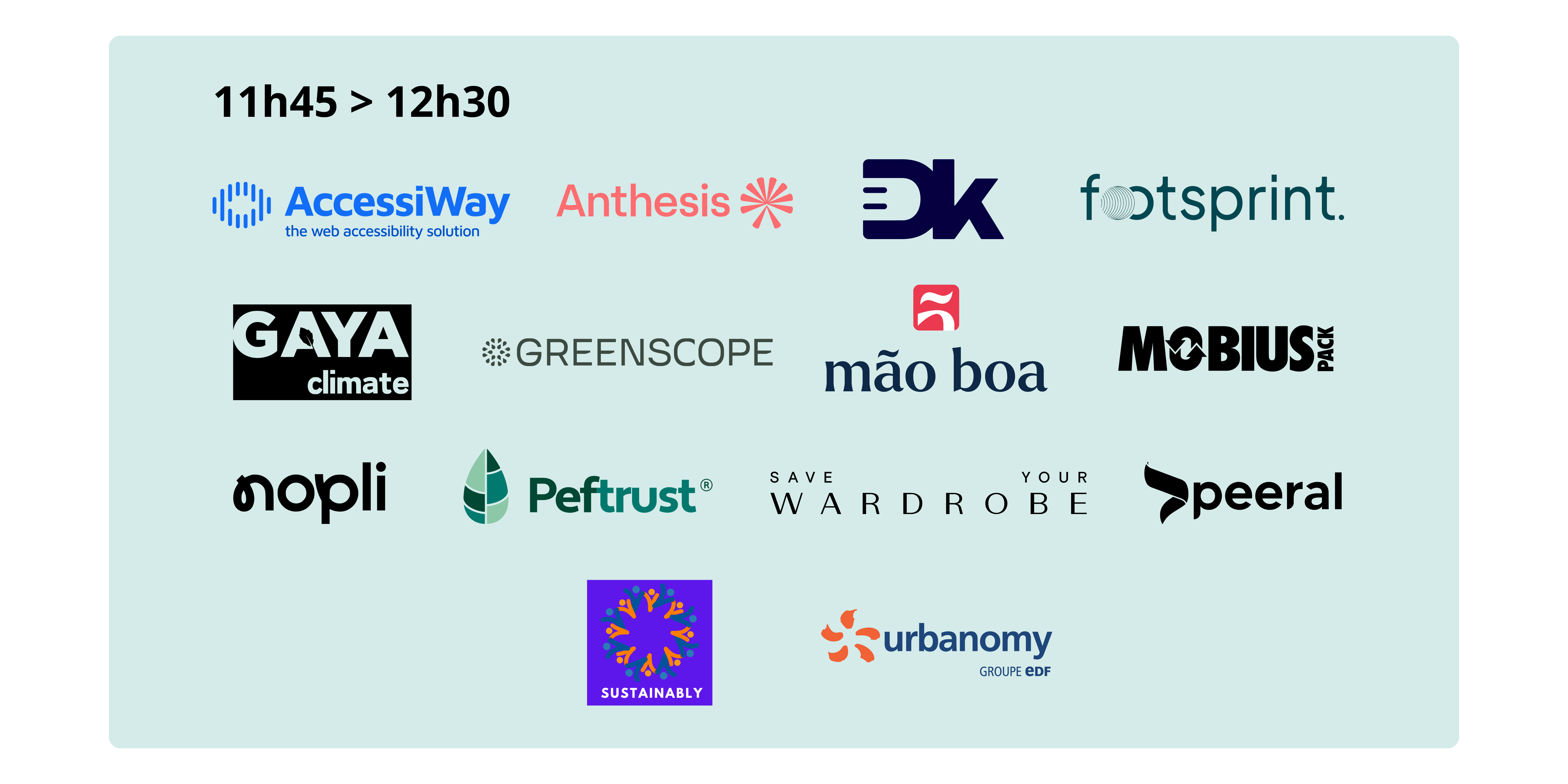 Les pitchs startups